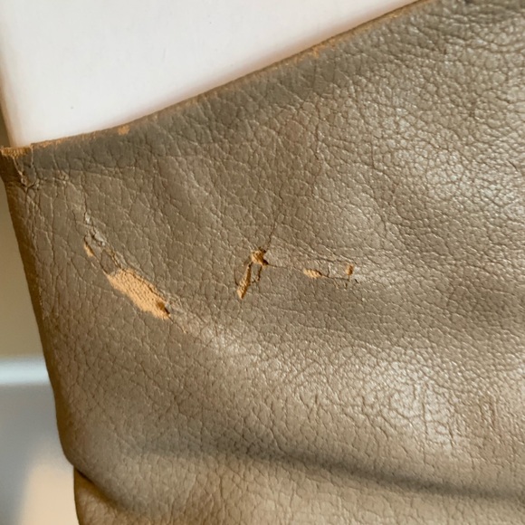 Taupe wedge boots, size 8 - Picture 6 of 8